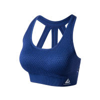 Sujetador Deportivo Grande Para Mujeres Sin Costilla Transpirable Antichoque Para Gimnasio Y Yoga Con Cojinetes En Color Rosa Rojo Blanco Negro Azul Marino - details 12
