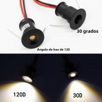 Spotlight Mini 1W 12V Luz De Techo Revestida Con Control Remoto LED Para Armario De Cocina Y Dormitorio Fuente De Alimentación DC - details 2