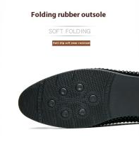 Zapatos Casuales De Cuero Para Hombres Con Diamantes Hechos a Mano En Italia Botines Slip-On Estilo Peluquero Cierre SLIP-ON - details 6