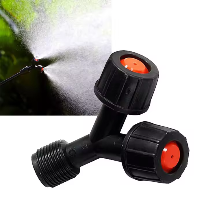 1pc Repuesto De Rojellera Eléctrica Negro PP Conico Para Riegos De Jardín Herramientas De Jardinería Para Yarda Y Lawn - 1