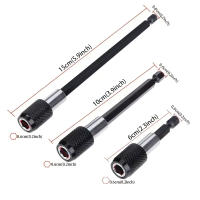 3Pcs Rodillo De Extensión Hexagonal Para Taladro Eléctrico Con Cierre Rápido Y Autolock Herramienta De Transferencia Rápida Para Destornillador - details 2