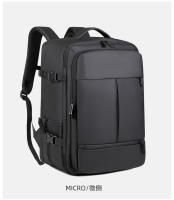Mochila de viaje expandible para hombre, mochila multifuncional de gran capacidad para equipaje, mochila de viaje de corta distancia, mochila escolar - details 22