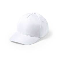 Gorra infantil de 5 paneles para niños y niñas. Con tamaño regulable gracias a su velcro ajustable en la parte trasera. Un complemento o regalo perfecto para dar a los niños en excursiones, campamentos, fiestas de cumpleaños o eventos infantiles. - details 7
