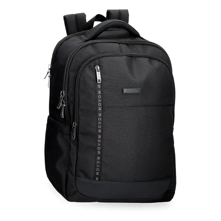 Mochila para portátil Movom Buster tres compartimentos negro - 1
