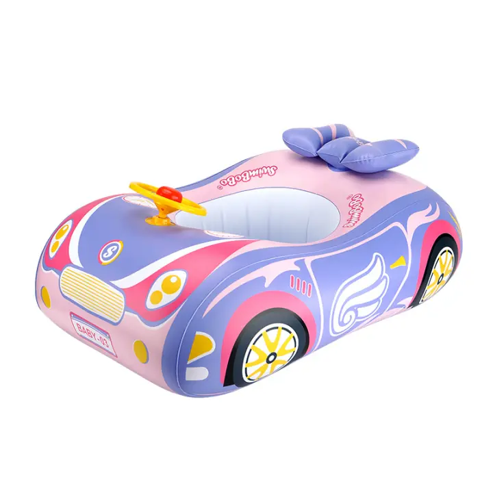 Anillo de Natación Inflable para Niños en Forma de Coche Deportivo - 1