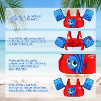 Chaleco De Vida Para Bebé Con Mangas De Natación Diseño De Dibujos Animados Traje De Baño Para Entrenamiento De Natación Flotador Para Piscina - details 1