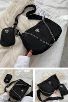Bolso De Hombro Nylon Vintage Para Mujer Con Correa Cruzada Gran Capacidad Bolsa De Bocón Casual Bolso De Mano Abrazadera - details 11