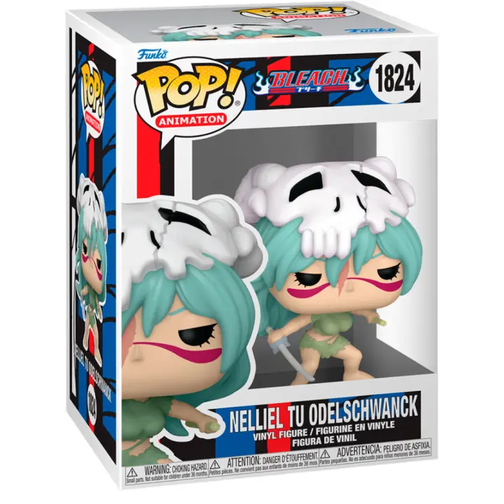Figura Pop Bleach Nelliel Tu Odelschwanck-Figura de Vinilo Coleccionable - Idea de Regalo- Mercancia Oficial - Juguetes para Niños y Adultos - Movies Fans - Muñeco para Coleccionistas y Exposición - 1