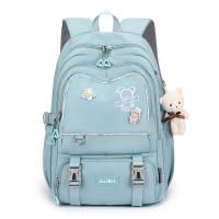 Mochilas Escolares Niñas Adolescentes Mochila Colegio Niña Chicas 10 12 16 18 años Mochila de Viaje de Primaria Secundaria Instituto, Ligera Mochila Grande Impermeable de Moda - Azul - details 3