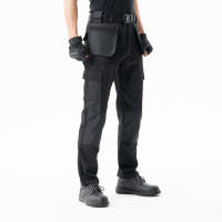 Pantalones De Cargo Para Hombre Resistentes Al Desgaste Con Bolsillos Para Actividades Al Aire Libre Pesca Senderismo Trekking - details 3