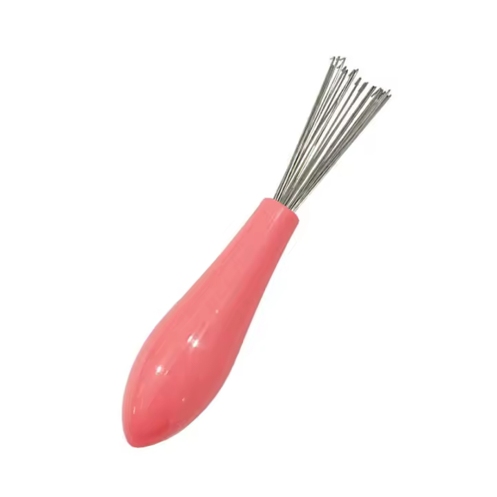 Cepillo De Peluquería Para Cabello Con Mango De Plástico Herramienta De Limpieza Para Cuidado Personal Producto De Limpieza - 1