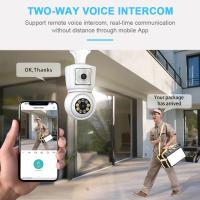 Cámara IP DIDSeth 6MP E27 Con Lente Dual Visión Nocturna En Color Audio Bidireccional Control Remoto Bluetooth Resistente Al Agua Para Seguridad Doméstica Y Exterior - details 10