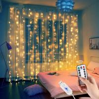 Guirnalda De Luces Faeir Para Decoración Navideña Y Bodas LED Decoración De Hogar Y Fiesta Regalo De Navidad EID Mubarak - details 3