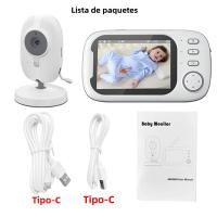Monitor De Bebé Con Cámara 3.5 Pulgadas Mejor Que VB603 LCD Babysitter Electrónico Sin Cable Audio Bidireccional Video Nanny Radio - details 13