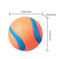 Bola De Juguete Para Perros Duradera Y Elástica Adecuada Para Masticar Y Saltar Accesorio Para Mascotas Tamaño Grande Mediano Y Pequeño - details 5