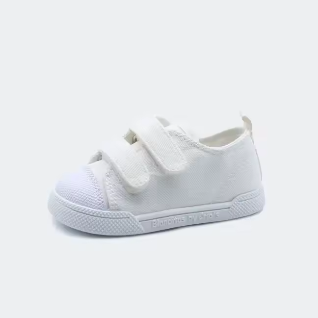Blanditos Zapatillas de Lona Melón Blanco - 1