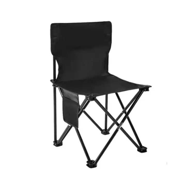 Silla Plegable Para Pesca Y Dibujo Pequeña Banqueta Portátil Para Playa Y Ocio Estilo Moderno Material Metálico Tamaño Compacto - 1
