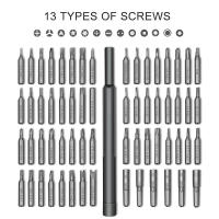 Juego De Destornilladores Manual Interchangeable 63 En 1 Herramientas Profesionales De Reparación De Hardware Con Variedad De Cabezas De Destornillador - details 3