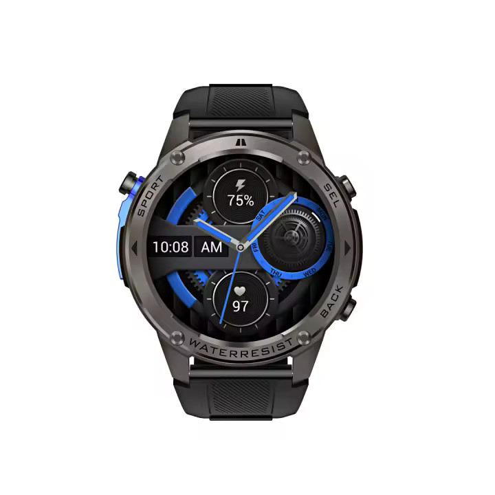 Reloj Inteligente Deportivo 5ATM, Pantalla AMOLED 1,43", GPS, Notificaciones y Llamadas - 1