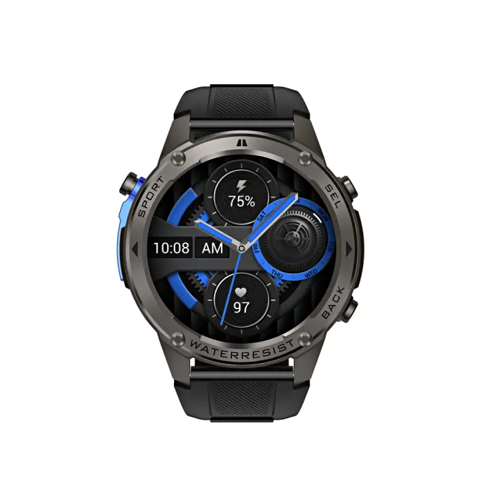 Reloj Inteligente Deportivo 5ATM, Pantalla AMOLED 1,43", GPS, Notificaciones y Llamadas - 1