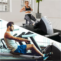 Gorilla Sports Máquina de remo en Gris / Negro - details 2