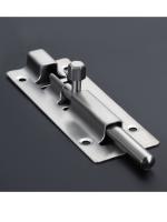 Cerradura De Deslizamiento En Acero Inoxidable Con Acabado Pulido Engrosado Cerradura De Seguridad Para Puerta Puerta De Jardín Cerradura De Seguridad Para Hogar Herramienta De Hardware - details 5