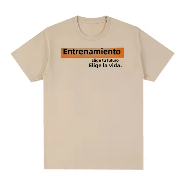 Camiseta Vintage Trainspotting Choose Life De Algodón Para Hombres Y Mujeres Camiseta Casual De Los Años 80 Y 90 Para Todas Las Estaciones - 1