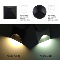 Lámpara De Pared Revestida Al Aire Libre IP65 3W LED Impermeable Para Iluminación Nocturna De Pasillos Exteriores Escaleras Y Patios - details 1