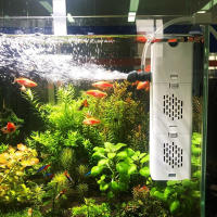 Bomba De Oxygenación Silenciosa Para Acuario Interior Submersible Aerator De Agua Con Generador De Ondas 220V Para Tanque De Peces - details 0
