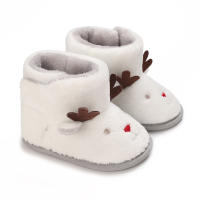 Botas De Otoño Invierno Para Bebés Niños Y Niñas Zapatos De Primera Caminata Cálidos Y Moda Con Bolas Fuzziosas Antideslizantes Para Niños Y Niñas De 0 a 1 Año - details 9