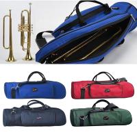 Estuche De Viaje Para Trompeta Ligero De Tela Oxford Resistente Al Agua Con Cremallera Ajustable Y Almohadillas En El Hombro - details 0