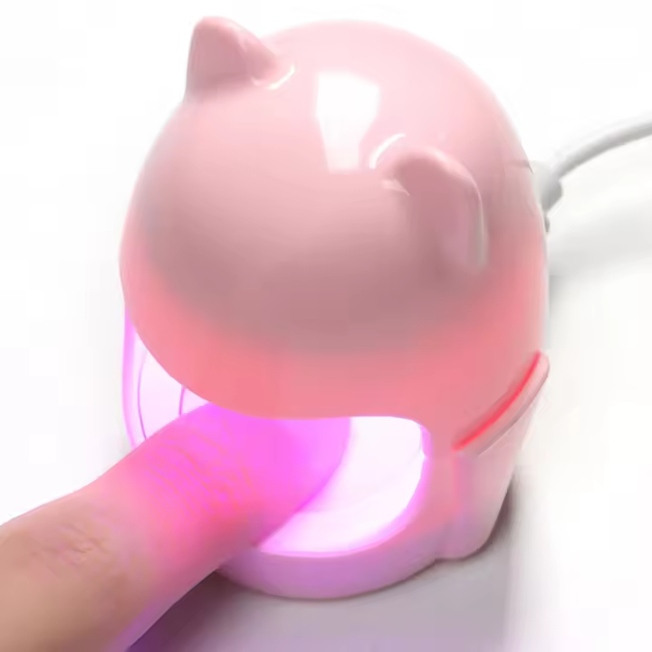 Mini Secador De Uñas Rápido LED UV Con USB Máquina De Manicura Diseño De Huevo Herramienta De Arte De Uñas Con USB Libre - 1