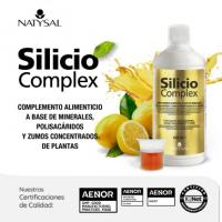 SILICIO COMPLEX 1.000 ml Silicio orgánico con Glucosamina, Ácido Hialurónico, MSM Sin colorantes Natysal - details 1