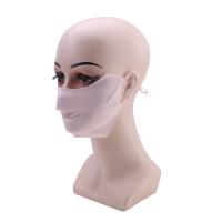 Máscara Facial De Seda Hielo Para Mujer Protección Solar Alta Calidad Color Sólido Transpirable Para Ciclismo Caza Correr Y Deportes Al Aire Libre - details 35