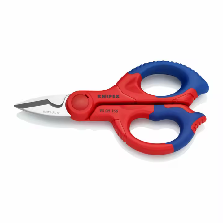 Tijeras de Electricista Knipex 9505155sb 130 x 32 x 155 mm Fibra de Vidrio Acero Inoxidable - 1