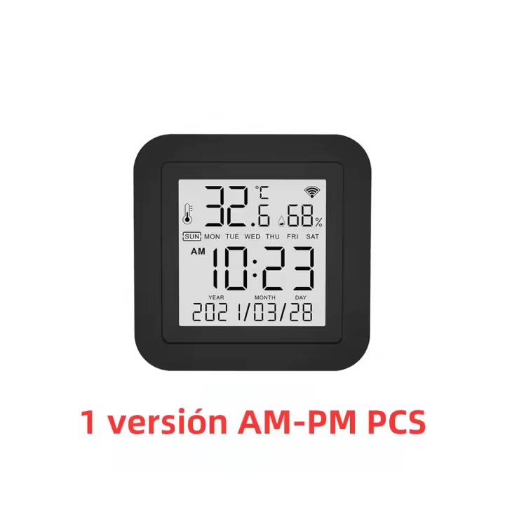 Tuya Smart Universal IR Remote Control Con Sensor De Temperatura Y Humedad Para Aire Acondicionado TV AC Compatible Con Alexa Google Home Yandex - 1