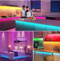 Tira De Luces LED RGB USB Bluetooth Para Decoración De Habitación Luz Neón Trasera Inteligente Para Televisión HDTV Iluminación De Fondo De Pared - details 5