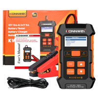 KONNWEI KW520 Herramienta De Reparación De Batería De Coche Automática 12V 10A 24V 5A Para Baterías De Agua Y Ácido Gel Lithium - details 16