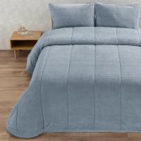 Edredón de Invierno Semiliso Manterol con Felpa Sherpa - Suave, Cálido y Estiloso para Dormitorio, Ideal para Frío ❄️ - details 1