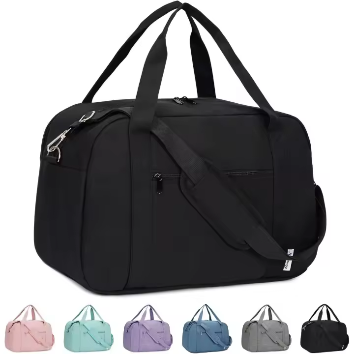 Neceser de Viaje para Hombres y Mujeres, Kit de Viaje Dopp, Bolsa de Azar para Accesorios de artículos de tocador (Negro) - 1