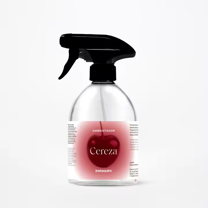 Clinn - Ambientador Cereza | 500ml y 12x500ml | Quitaolores para Hogar y Negocio - 1
