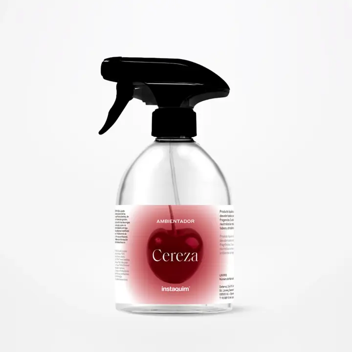 Clinn - Ambientador Cereza | 500ml y 12x500ml | Quitaolores para Hogar y Negocio - 1