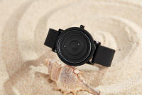 Reloj De Cuarzo Impermeable Para Hombres Y Mujeres Con Indicador Magnético Flotante Y Acero Inoxidable Simple Y Creativo - details 10