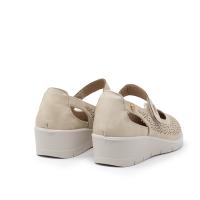 Zapatos casual mujer MY SOFT M208 ARENA MERCEDES VELCRO PICADA ARENA 35691 25V - details 1