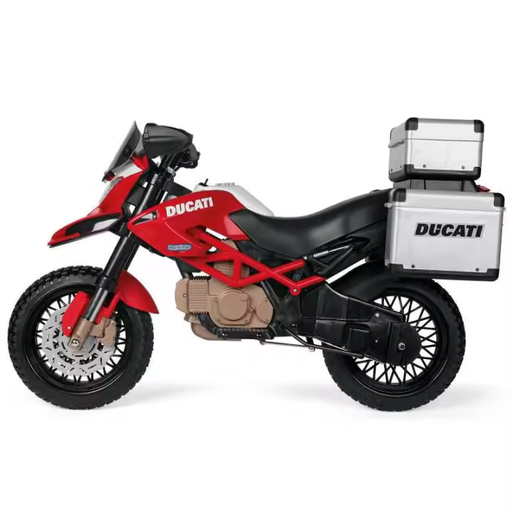 Peg Perego Ducati Enduro Moto Eléctrica 12V - Velocidad 8 Km/h - Para Niños - 1