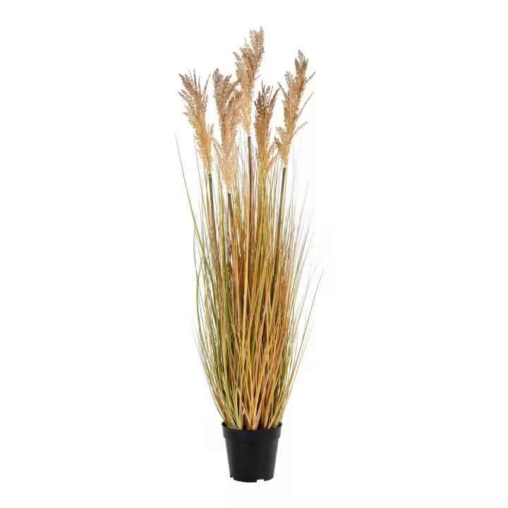 Planta Sorgham artificial, Polietileno, 35x30x110 cm - 1