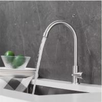 Grifo de Maple inoxidable solo Grifo de Agua fría baño Grifo vertical de Agua de Cocina - details 1