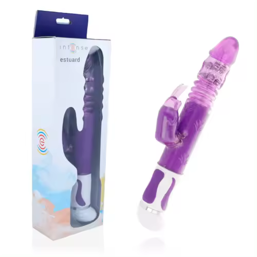 ESTUARD VIBRADOR RABBIT ROTADOR UP&DOWN LILA - INTENSE - 1