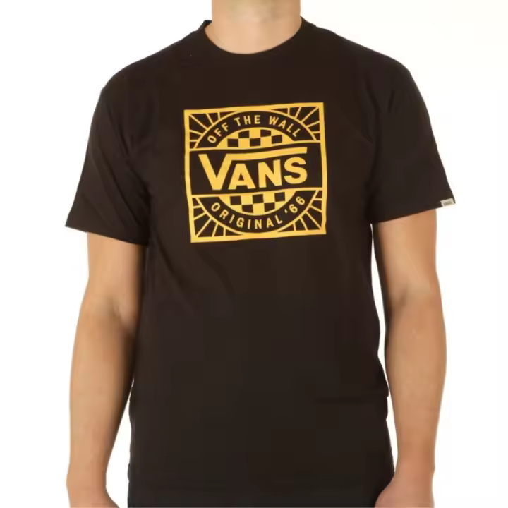 Camiseta Vans Original Boxed-B  Negro Vn0A5Hmoblk1 - 1