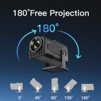 Proyector LYNCAST HY320 HD 4K Android 11 Dual WiFi6 BT5.0 390ANSI Native 1080P Para Cine Al Aire Libre Y Hogar Mini Proyector Mejorado HY300 - details 7
